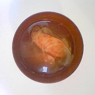 玉ねぎと魚ニソのスープ